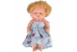 Кукла-младенец в шаре DollyToy Пупс с расчёской, 11,5 см, цвет: голубой