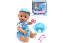 Кукла интерактивная Anna De Wailly. Семен, с аксессуарами, цвет голубой