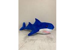 Мягкая игрушка Большая акула, 100 см (синяя)