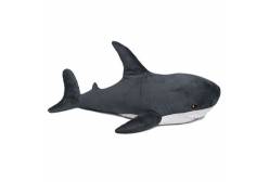 Мягкая игрушка Большая акула, 100 см (серая)