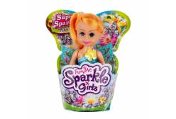 Кукла Sparkle Girlz Цветочная фея, 11,5 см, цвет: голубой