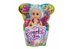 Кукла Sparkle Girlz Цветочная фея, 11,5 см, цвет: желто-голубой
