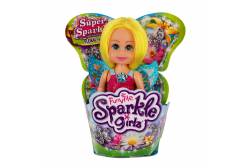 Кукла Sparkle Girlz Цветочная фея, 11,5 см, цвет: розово-голубой