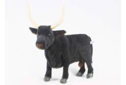 Мягкая игрушка Черный бык, 50 см