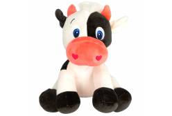 Мягкая игрушка Корова, черная (23 см)