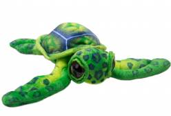 Мягкая игрушка Черепаха большеглазая большая, 60 см (зеленая)