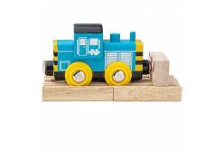 Деревянная игрушка Маневровый локомотив