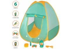 Детская игровая палатка Набор Туриста с набором для пикника (5 предметов)