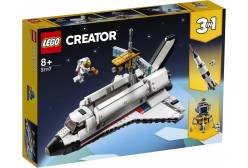 Конструктор LEGO Creator 3 в 1 Приключения на космическом шаттле, 486 элементов