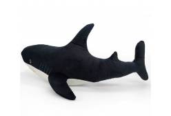 Игрушка мягкая Акулина, цвет: черный, 50 см
