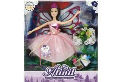 Кукла Atinil. Фея, 28 см (в нежно-розовом платье с аксессуарами)
