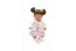 Кукла мягкая Arias Elegance Hanne, с виниловыми конечностями, 28 см, арт. Т22024