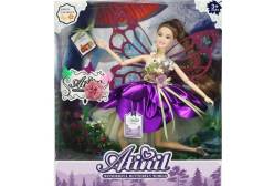 Кукла Atinil. Фея, 28 см (в фиолетовом платье с аксессуарами)