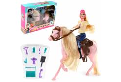 Кукла с лошадкой Наездница, 29 см