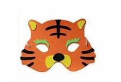 Маскарадная маска Тигр, 20x14x0,1 см, арт. 87045