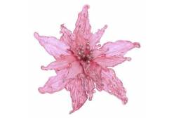 Изделие декоративное Цветок, 30 см (цвет: розовый)