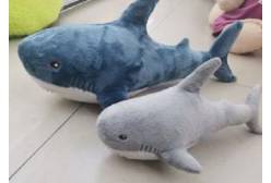Мягкая игрушка Акула, 60 см, синяя