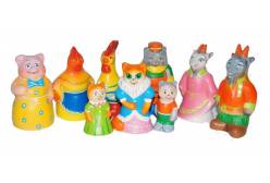 Набор резиновых игрушек Кошкин дом