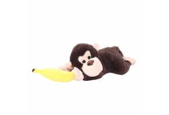 Игрушка мягкая Bebelot Мартышка с бананом, 30 см