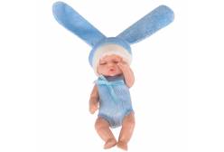 Кукла-младенец в шаре DollyToy Пупс в костюмчике, 11,5 см, цвет: голубой